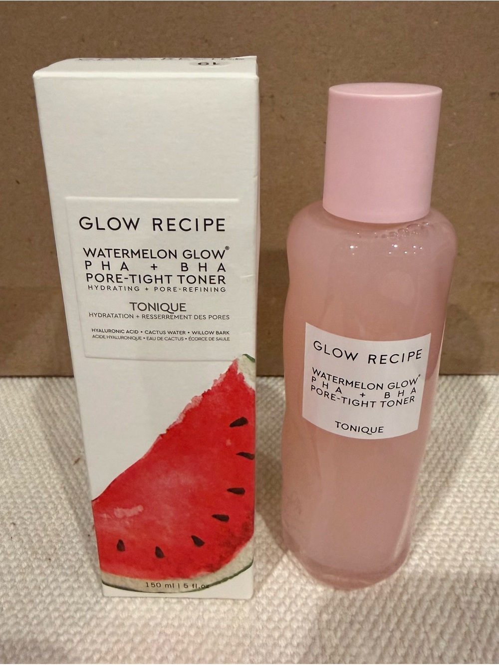 Glow Recipe Pink Watermelon Glow PHA+BHA Toner 150ml/5 oz *NIB